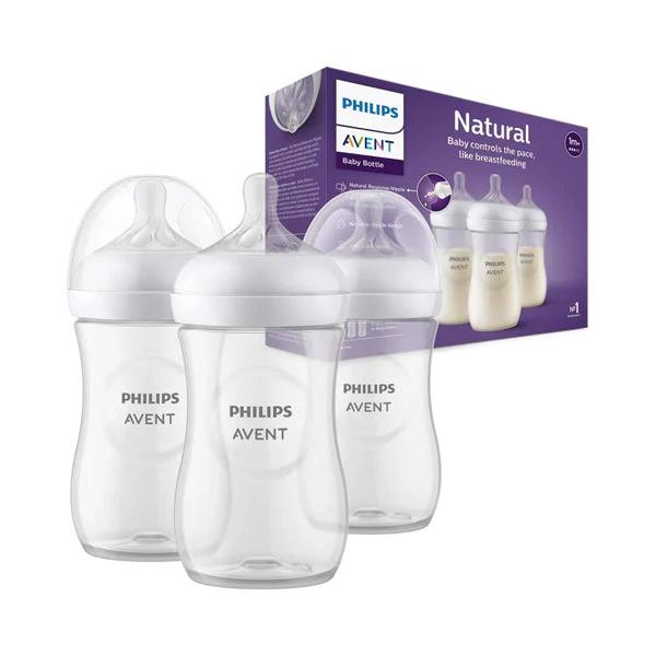 AVENT NATURAL BABY LOT DE 3 BIBERONS DE
