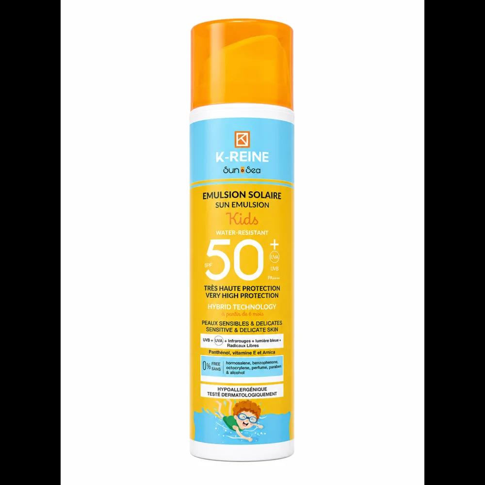 k-reine & SEA EMULSION SOLAIRE KIDS SPF50+