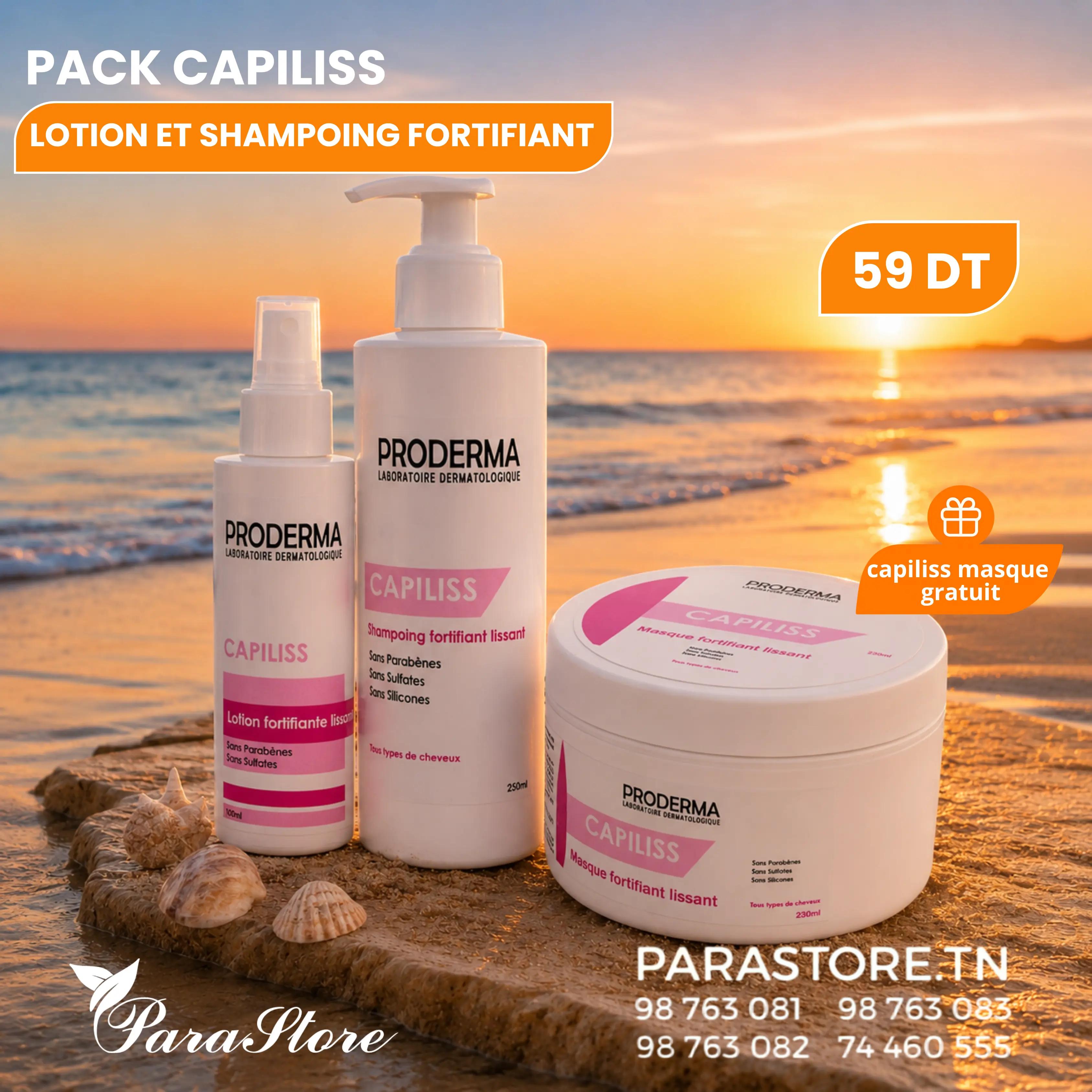 PRODERMA LABORATOIRE LABORATOIRE PACK CAPILISS FORTIFIANT
