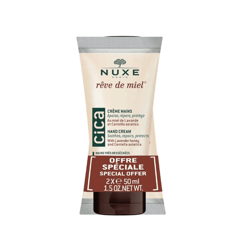NUXE RÊVE DE MIEL CICA CRÈME MAINS TRÈS DESSÉCHÉES 2 X