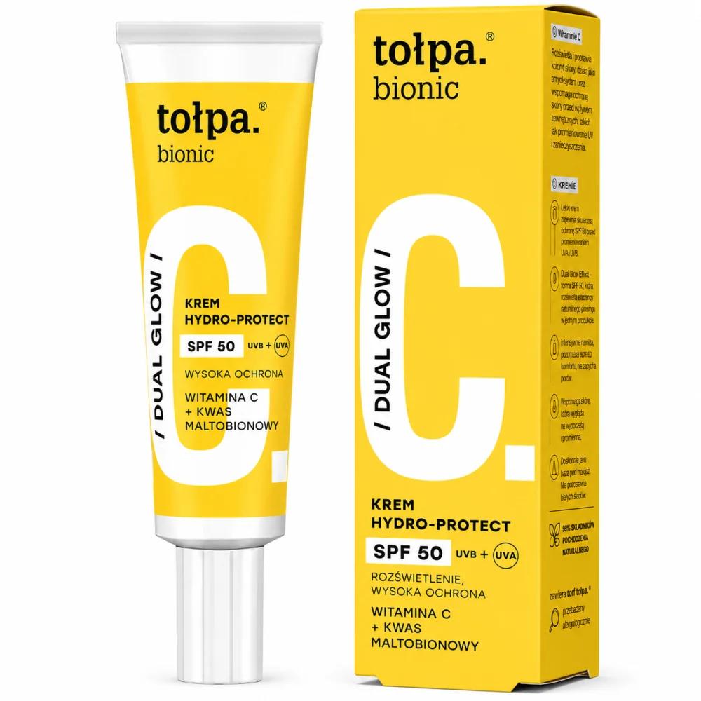 TOLPA TOŁPA BIONIC DUAL GLOW HYDRO-PROTECT SPF50