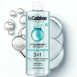 LaCabine EAU MICELLAIRE 3 EN 1 HYALURONIC INFUSION TOUS TYPES DE PEAUX
