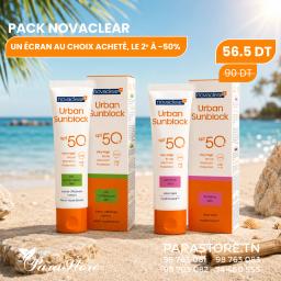 NOVACLEAR PACK UN ÉCRAN AU CHOIX ACHETÉ LE 2ᵉ À -50%