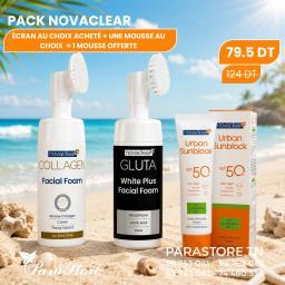 NOVACLEAR PACK ÉCRAN AU CHOIX ACHETÉ + UNE MOUSSE AU CHOIX = UNE MOUSSE