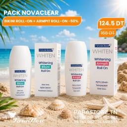 NOVACLEAR PACK BIKINI ROLL-ON + ARMPIT ROLL-ON À -50 %