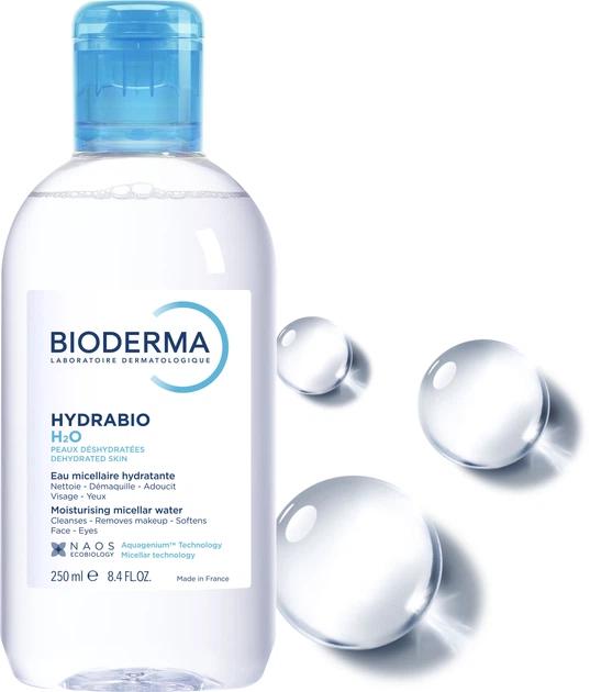 Bioderma HYDRABIO H2O SOLUTION MICELLAIRE DEMAQUILLANTE HYDRATANTE PEAUX SENSIBLES