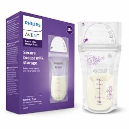 AVENT SAC DE CONSERVATION LAIT MATERNEL 25 PIECES