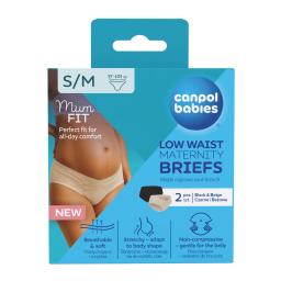 canpol babies babies 2 CULOTTES DE MATERNITÉ TAILLE BASSE BABIES MUM FIT, TAILLE S M-78 018