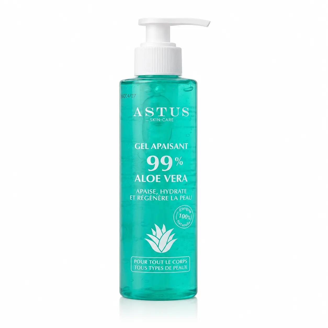 ASTUS GEL APAISANT ALOE VERA POUR TOUT LE CORPS