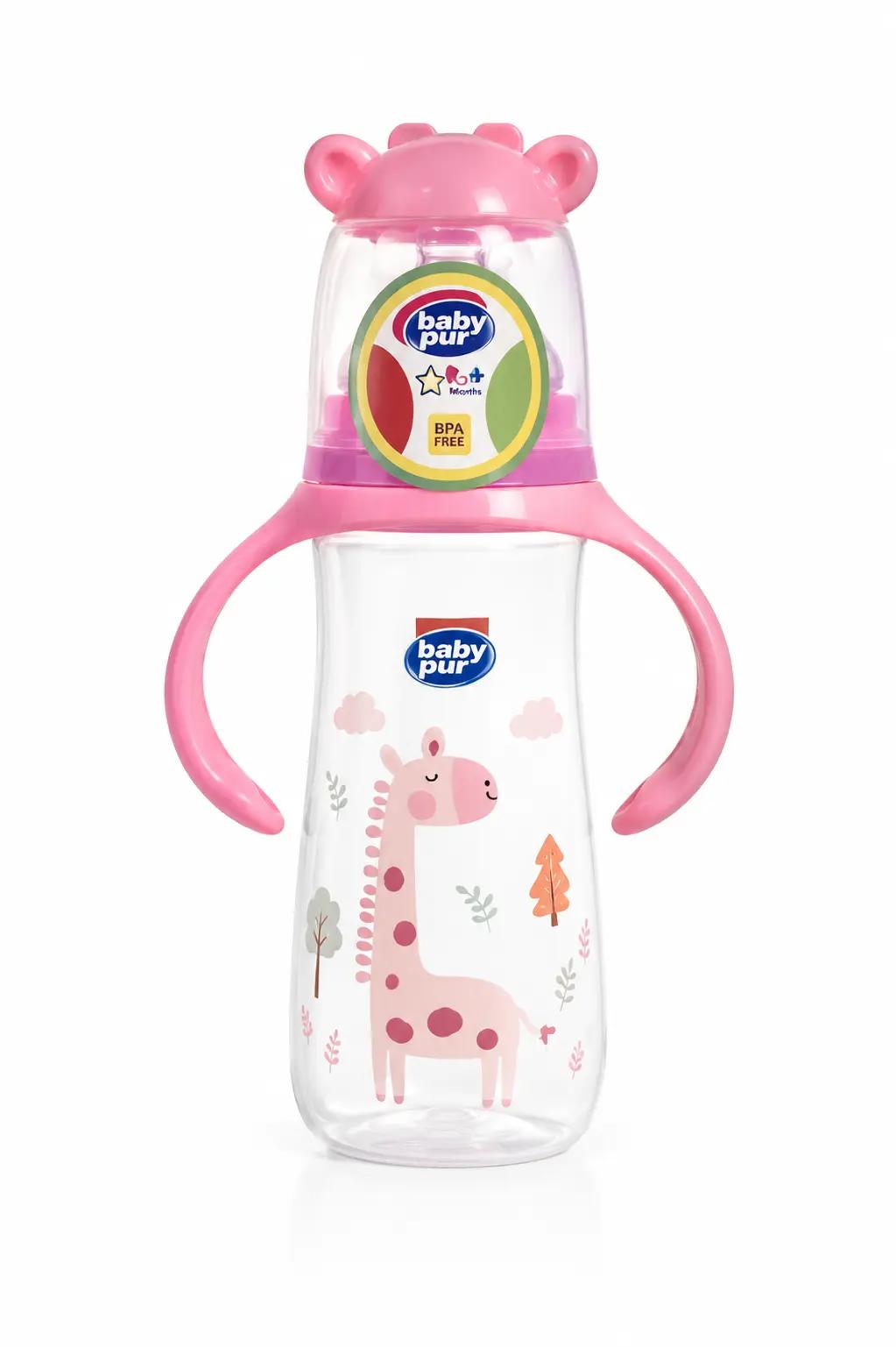 BABY PUR PUR BIBERON PC GIRAFFE ANSES