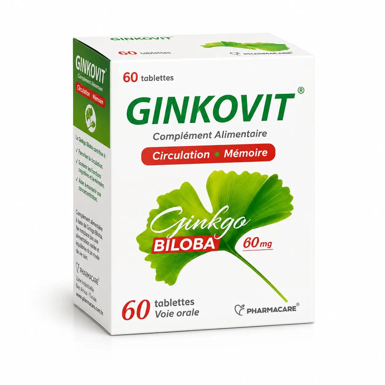 PHARMACARE GINKOVIT B60