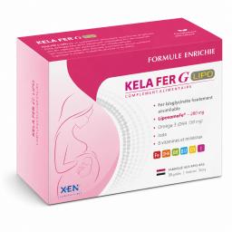 XEN LABORATOIRE LABORATOIRE KELA FER G LIPO 60 GELULES