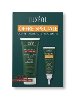 LUXEOL COFFRET SÉRUM ANTI CHUTE PROGRESSIVE + SHAMPOING ANTI CHUTE