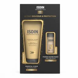 Isdin COFFRET ESSENTIAL SCRUB & LIGHT LE DUO DOUCEUR & PROTECTION