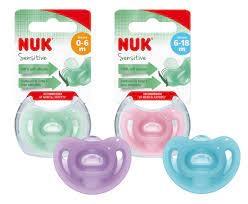 NUK SUC SENSITIVE 6-18M