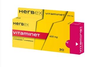 HERBEX VITAMINET BT 30