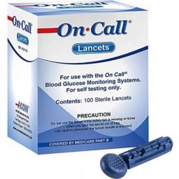 ON CALL LANCETS B 100