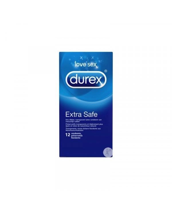 DUREX PRESERVATIFS EXTRA SAFE BOITE DE 12