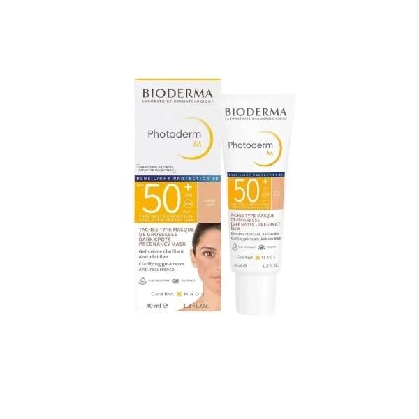Bioderma PHOTODERM M GEL-CREME CLARIFIANT AN TI-RECIDIVE TEINTE CLAIRE SPF50+
