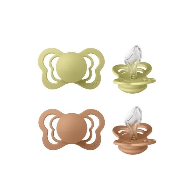 BIBS Couture Meadow-Earth 0+, lot de 2