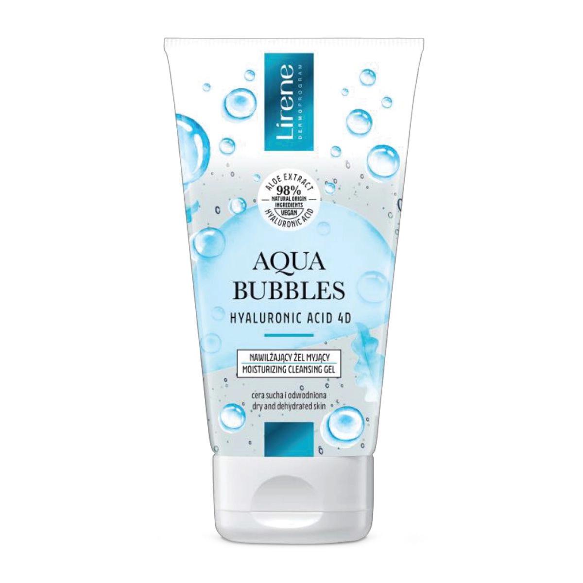 LIRENE AQUA BUBBLES gel nettoyant visage