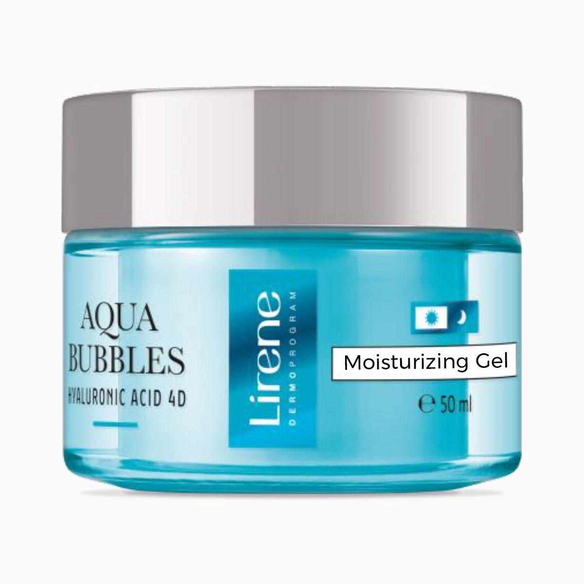 LIRENE AQUA BUBBLES HYDROGEL VISAGE JOUR NUIT