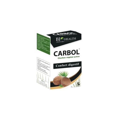 Bio Health CARBOL CHARBON VEGETAL 30 GELULES