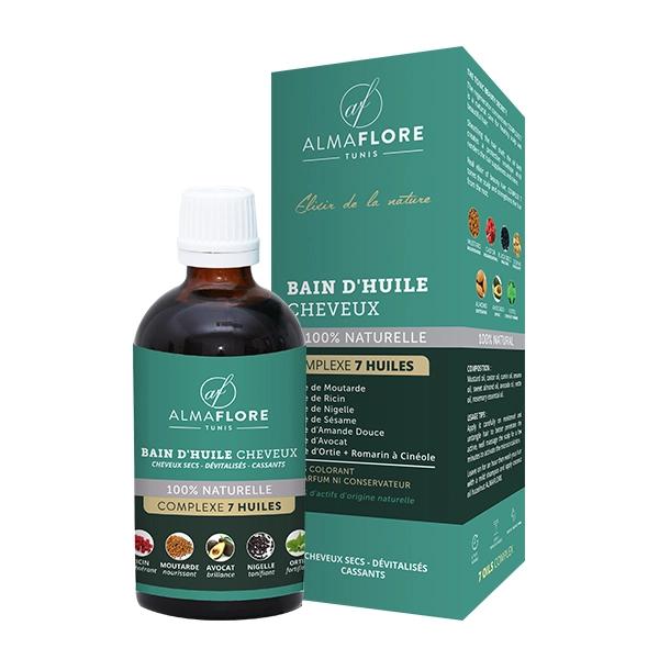 ALMAFLORE BAIN D'HUILE POUR CHEVEUX