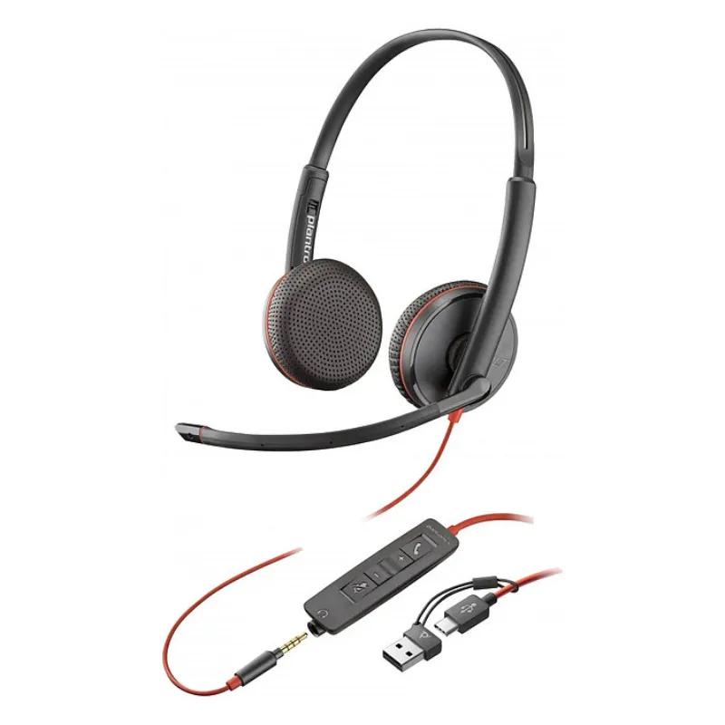 HP Micro Casque Poly Blackwire 3225 8X229AA
