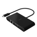 Adaptateur Avec Ports Usb-c 3.0 Vga Hdmi 4k -Avc004btbk