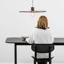 suspension COSTAS en rotin