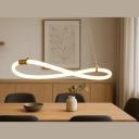 Suspension flex circulaire LED