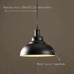 Suspension industrielle vintage