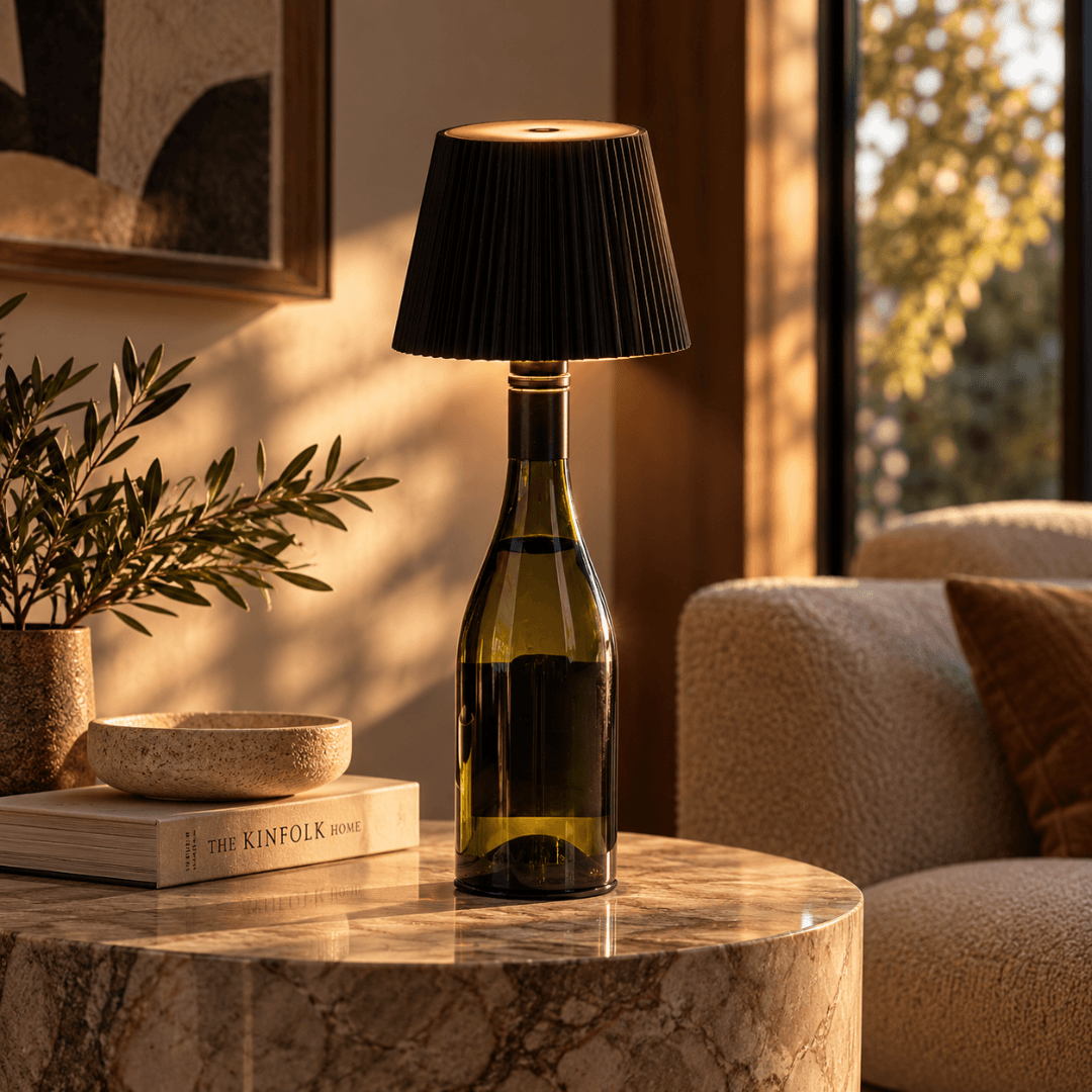 Chapeau LED portable pour bouteille