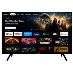 Google Téléviseur ECOSAT 55" TV Qled 4K UHD