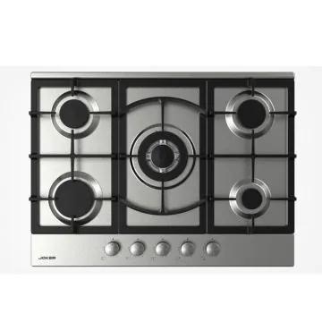 JOKER Plaque 5 Feux 70Cm JP-705F Inox