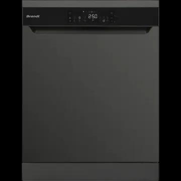 Brandt 16 Couverts DFH167TX Dark Inox