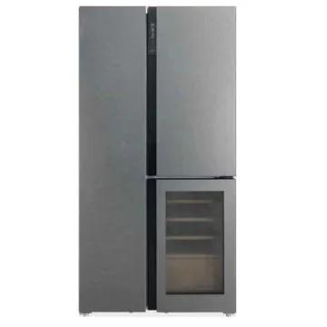 Side By HYUNDAI Inverter 548L NoFrost + Cave À Vin Verre