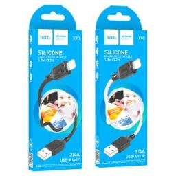 Apple Câble Chargeur HOCO X90 Cool Silicone Pour
