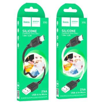 HOCO Chargeur X90 Cool Silicone Micro USB