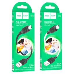 HOCO Chargeur X90 Cool Silicone Micro USB