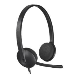 Logitech Micro Casque Filaire USB Stéréo H340