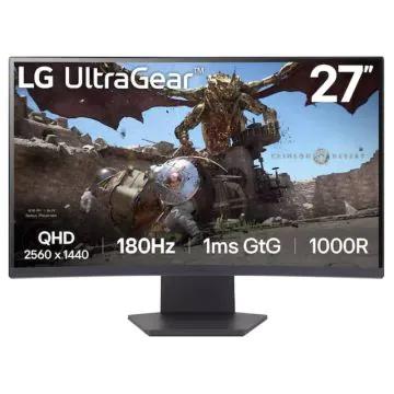 LG Ecran Gaming 27GS60QC 27'' QHD Incurvé 180Hz