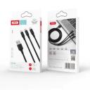 XO Chargeur NB173 2.4A 3N1 USB 1.2M