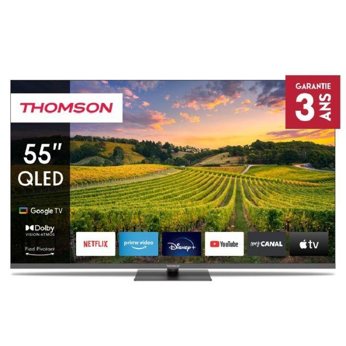 THOMSON 55QG5C14 QLED Google Tv foncé
