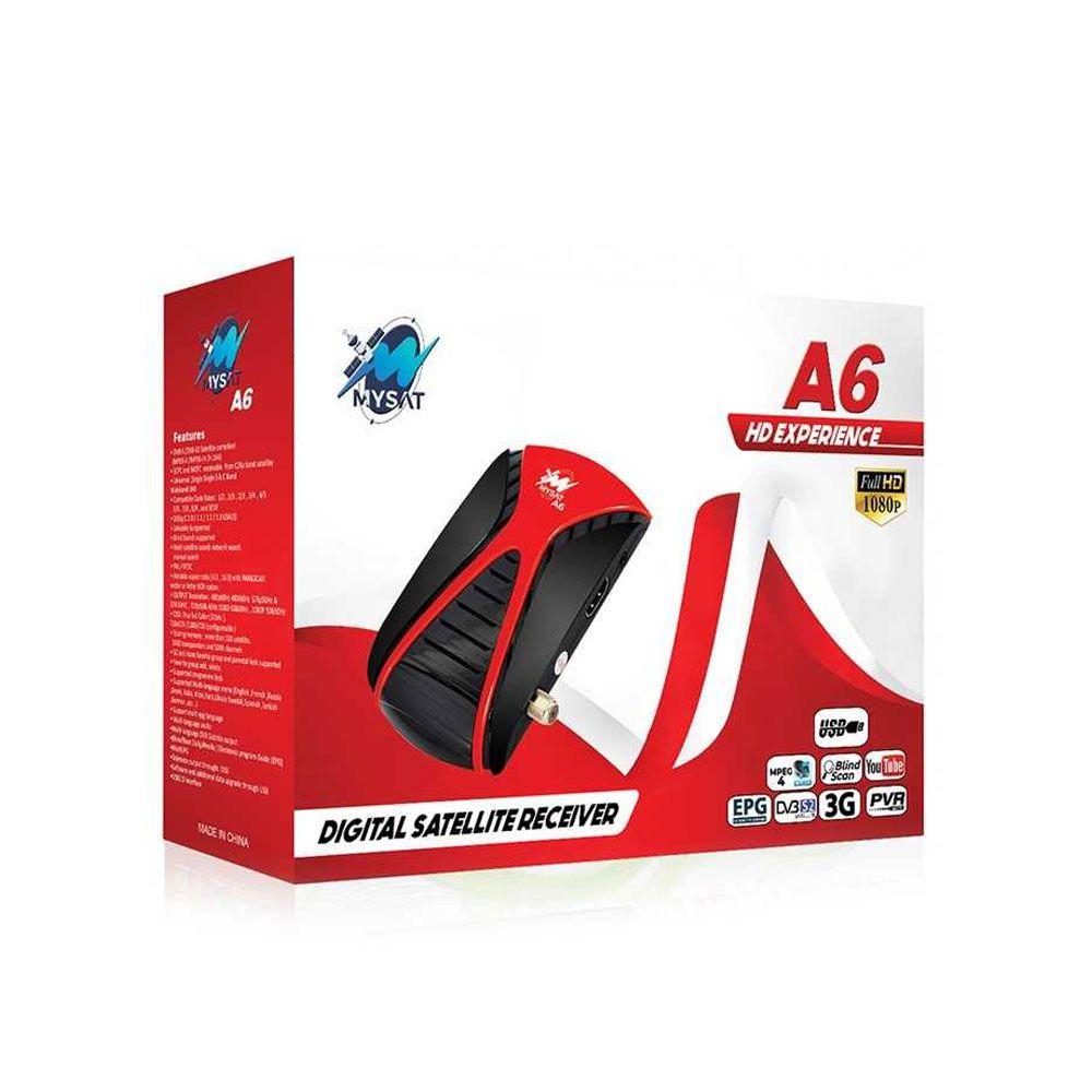 HD MYSAT A6 + Abonnement 12 mois
