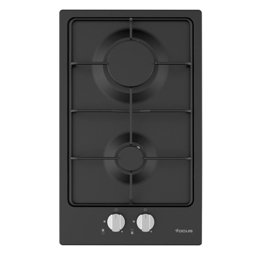 Focus Plaque de Cuisson 2 Feux Gaz 30 cm F813B