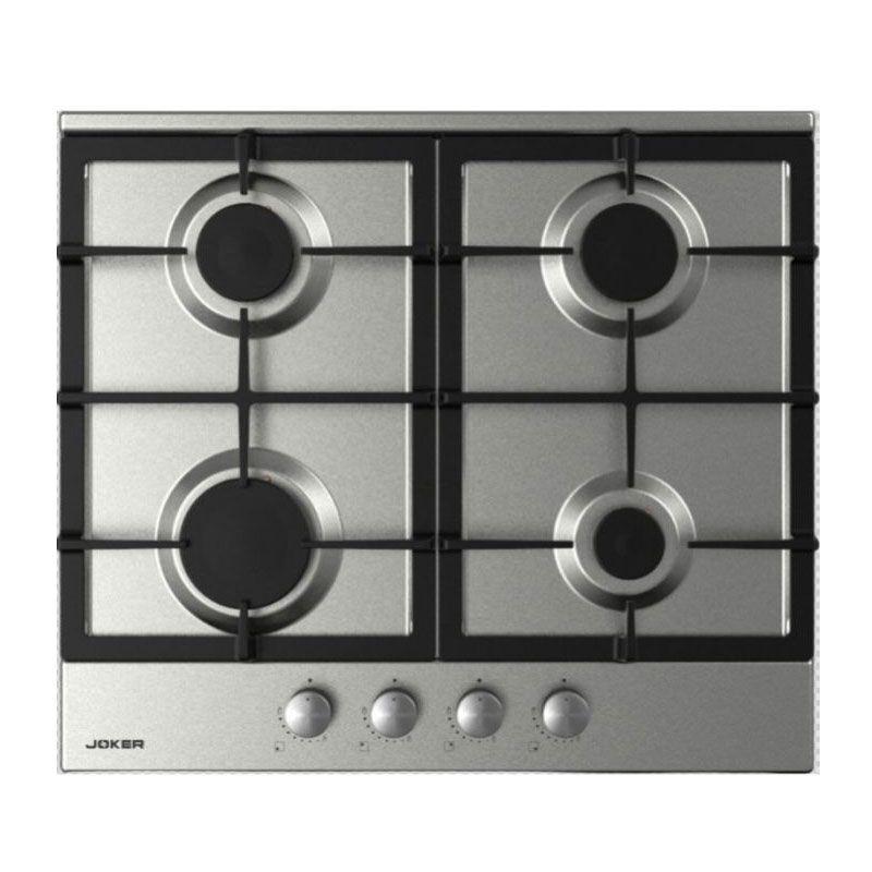 JOKER Plaque JP-604F 4 Feux 60cm -Fonte Inox