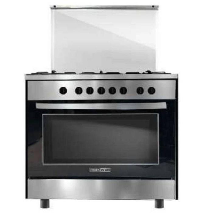 Cuisinière MAXWELL MAX-CFM90EIX 90cm 5 Feux Inox