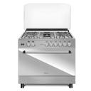 Cuisinière à Gaz PROCOOK TG6950IX 90cm 5 Feux Inox